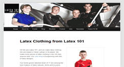 Desktop Screenshot of latex101.com