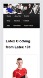 Mobile Screenshot of latex101.com